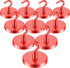 VNDUEEY Heavy Duty Magnetic Hooks, 110 Lbs Strong Neodymium Metal Hooks for Fridge, Hanging, Toolbox, Coat and Storage