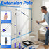 Gmiekkly 3.93Ft 30Pcs Set 9, 6 4 Paint Roller Kit with Extension Pole for Walls and Ceilings, House Painting Supplies