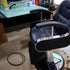 45cm, SEWACC Salon Chair Rubber Ring Base Floor Protector Gasket Barber Chair Replacement Part with Silicone Rubber Leg