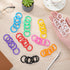 SULIKJHUI 50 0.79 Inch 10 Loose Leaf Binder Rings, Pcs Plastic Rings for Books, Notebooks, Flash Cards & Index Cards