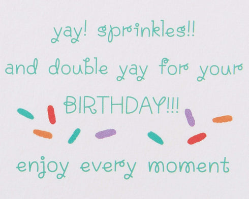 Papyrus Birthday Card (Enjoy Every Moment)