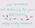 Papyrus Birthday Card (Enjoy Every Moment)