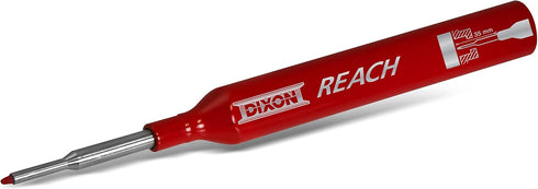 DIXON Industrial REACH- Deep Hole Permanent Marker, Red, 1-Count (14202)