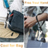 DELSWIN Heavy Duty Wristlet Keychain Lanyards with Carabiner and Key Ring - Black