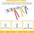 3 Pcs/Set Hydraulic Cylinder Piston Repair Seal Kit,Hydraulic Seal Installation Tools, U-Cup Rod Seal Installation Tool Kits Upgraded Seal Twistor Install Tool Set Universal J05321 by E-cowlboy