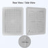 LeMotech Mounting Plate for Junction Box, ABS Plastic Internal Panel with Screws, 15.75"x11.81"
