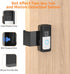 Anti-Theft Video Doorbell Mount, No Drilling Door Bracket for Video Doorbell 2/2020 Release (Black)