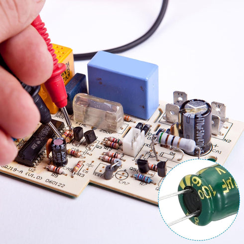 PATIKIL 6.3V 1000uF Electrolytic Capacitors, 10Pcs Aluminum High Frequency Capacitors for TV, LCD Monitor,