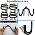 FIXED UP FINDS 4 Pack for Chair Storage Rack, Wall Mounted Folding Chairs Organizer, White, Chair Storage, Wall Mount