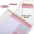 Thenshop 6 Pack Daily Planner Notepad, 6.5 x 9.8 Inches Undated 52 Sheets Paper for Work Daily To Do List Notebook