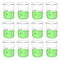Utile 300ml Beaker Set, 12pcs of 10.2oz Upgraded Thickening Grass Beakers, Borosilicate 3.3 Glass
