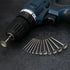 Stone Carving Set Diamond Burr Bits, 13PCS Polishing Kits Rotary Tools Accessories for Carving, Engraving, Grinding
