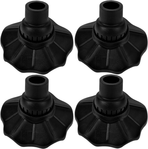 MAGICLULU 4pcs Outdoor Folding Chair Leg Caps Non-Slip Furniture Feet Protectors with