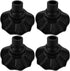 Kisangel 4pcs Non-Slip Chair Leg Covers Folding Chair Feet Caps Camping Furniture