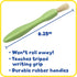READY 2 LEARN Triangle Grip Paint Brushes - Set of 6, 3 Sizes, 18m+ - Easy Grip for 2-4 Year Olds