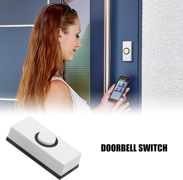 Tuygn Door Bells Button Hard Wiring Press Button Doorbell Push Button With Screws Wall Mounted Doorbell Switches