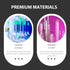 Liquid Measuring Cup Graduated Cylinders Set, Plastic Graduated Cylinder Lab Test Tube, PP Material 10ml / 25ml / 50ml
