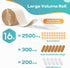 (2in*16ft) Hydrocolloid Roll for Wound Care, Medical-Grade Hydrocolloid Patch Bandages with Self-Adhesive, Cut-to-Size