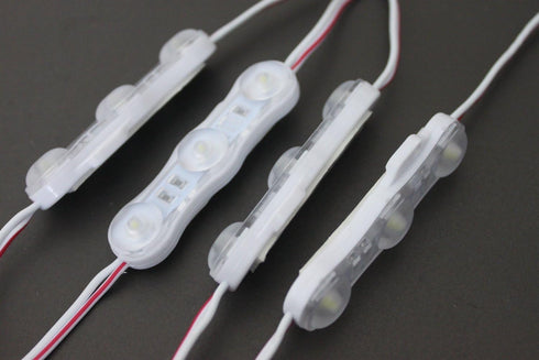 Minbow 20FT 40pcs 3led 2835 Store Front LED Light Waterproof White LED Module Light, Plug and Play for Indoor/Outdoor