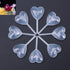 150pcs 4ml Plastic Droppers Pipettes, Heart-Shaped Plastic Squeeze Pipette for Chocolate, Cake, Strawberry
