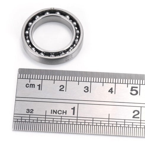 XIKE 2 Pcs 6803 C3 Deep Groove Bearing, 17x26x5mm Chrome Steel for Industrial Wheels, Pump, Gear Equipment