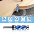 1/2 Inch 3/4" 1-3/4" Trimming Flush Trim Router Bit Shank, Cutting Dia Spiral Up Down Double Bearings, Length Template
