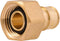 SharkBite 1/2 x 1/2 Inch NPSM Expansion FNPT Swivel Adapter for PEX-A Pipe, Brass Plumbing Fittings