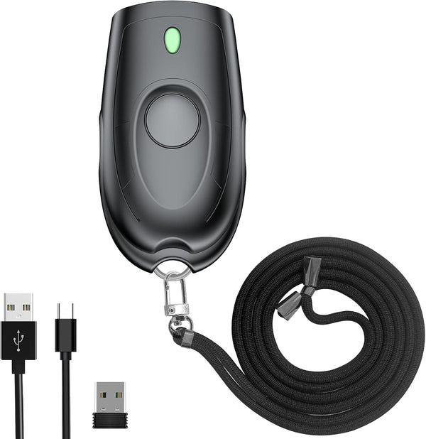 symcode Bluetooth Barcode Scanner Mini 1D Small Portable Bar Code Scanner 3-in-1 Bluetooth