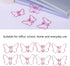 Uxsiya Metal Paperclips, 50Pcs Innovative Cute Butterflies Paperclip for School