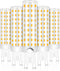 No Flicker G9 Led Bulbs Dimmable 10W Warm White 3000K, 100W Halogen
