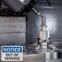 SmartSign-U9-2382-NA "Notice - Out Of Service" Sign | Aluminum 7" x 10", Black/Blue on White