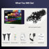 grestar 50FT IP67 Outdoor Ground Lights, Smart RGB Pathway Lights with APP/Remote Control, Music Sync, Timer Function