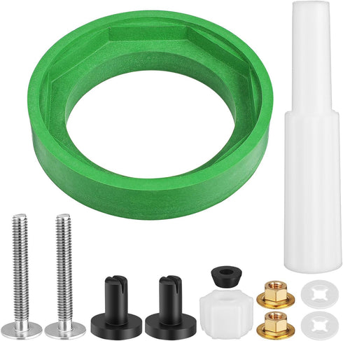 OSALADI Universal Toilet Tank to Bowl Repair Kit - Gasket Kit Inside Tank Toilet Repair Kit, Tank Sealing Replacement
