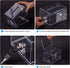Polmart Clear Donation Box with Lock, Secure Ballot Box, Removable Sign Holder, 2 Keys