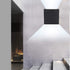 12W IP65 Set Waterproof LED Square Wall Lamp for Outdoor Garden Lighting Decorative, Wall Sconce for Living Room