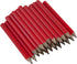 Half Pencils Sharpened Hex (No Eraser), Golf Pencils, Bulk Box of 288, Red