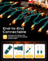 200-Count 50ft Bulb Brightown Clear Christmas String Lights, Incandescent Mini Lights for Indoor Holiday Decor