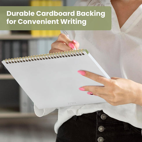 Weekly To Do List Notepad with 52 Undated Sheets (8.5"×11") - Undated Weekly Planner Notepad for Office Desk Accessories