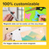 45 (0.8"x0.08") Peel-&-Stick Flexible Adhesive Magnets - Magnetic Dots for Office Supplies, Whiteboard, Crafts, Fridge