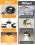 Remote,9 Colors,Dimmable&Timer,Art WILLED RGB Lights,Poster Lights,Battery Operated Rechargeable Picture Light,Puck