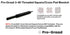 Pro-Graad MM48-4 3-48 3.5" 1/4" #3-48 Threaded Overlap Slotted Disc, Square Pad, Cross Pad, Cross Buff Quick-Change