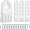 Geelin 15 Pcs Paper Towel Dispenser Key, Fits Most Commercial Toilet Dispensers