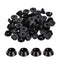 MECCANIXITY M5 Cone Cup Washers, Anodized Aluminum Gaskets for RC/FPV/PC/Drone Accessories, Pack of 60 (Black)