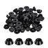 MECCANIXITY M5 Cone Cup Washers, Anodized Aluminum Gaskets for RC/FPV/PC/Drone Accessories, Pack of 60 (Black)