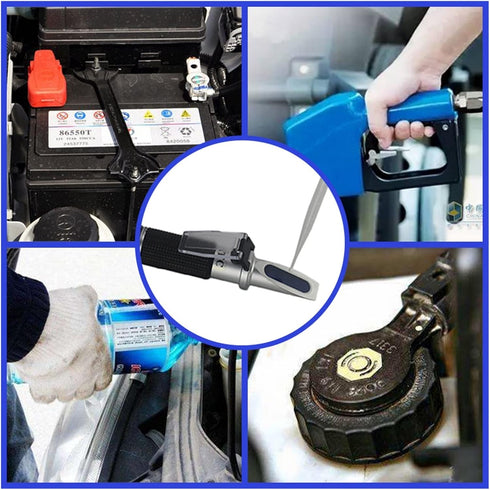 VGVGV 4 1 Brix Refractometer, Held Tester Tool In Antifreez Refractometer Freezing Point Urea Battery Fluid Glass Water
