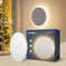 Indoor Backlit Wall Sconce, Dusk to Dawn Motion Sensor Wireless Adjustable Brightness