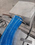 Generic 1Meter 30-100mm 3.2cm) Industrial Dust Suction Pipe Blue PVC Plastic Flexible Hose Dust Removal Pipe Soft