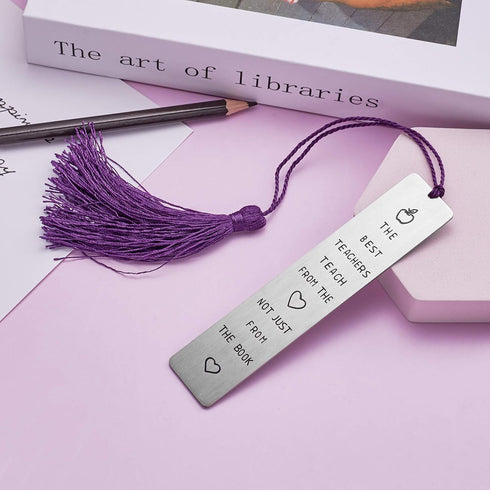 Teacher Bookmark Gifts for Appreciation, Thank You Gifts from Student, Special Teacher Gift