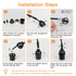 Zevnico E26 E27 8 Packs E26 100W, Bulb Light Sockets, Edison Period Retro Style Pendant Lamp Holder, Replacement DIY