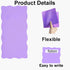 wootile 24Pcs 6"x 12" 12Pcs Library Shelf Dividers for Shelves with Blank Stickers Colored Book Shelf Dividers Library
